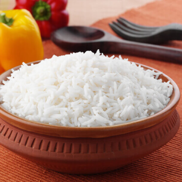 Plain Rice (Chawal)